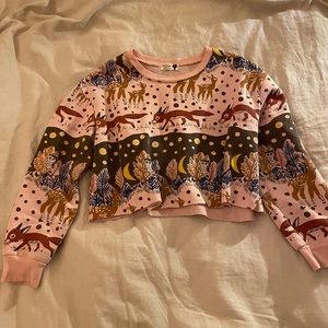 Vintage cropped sweatshirt